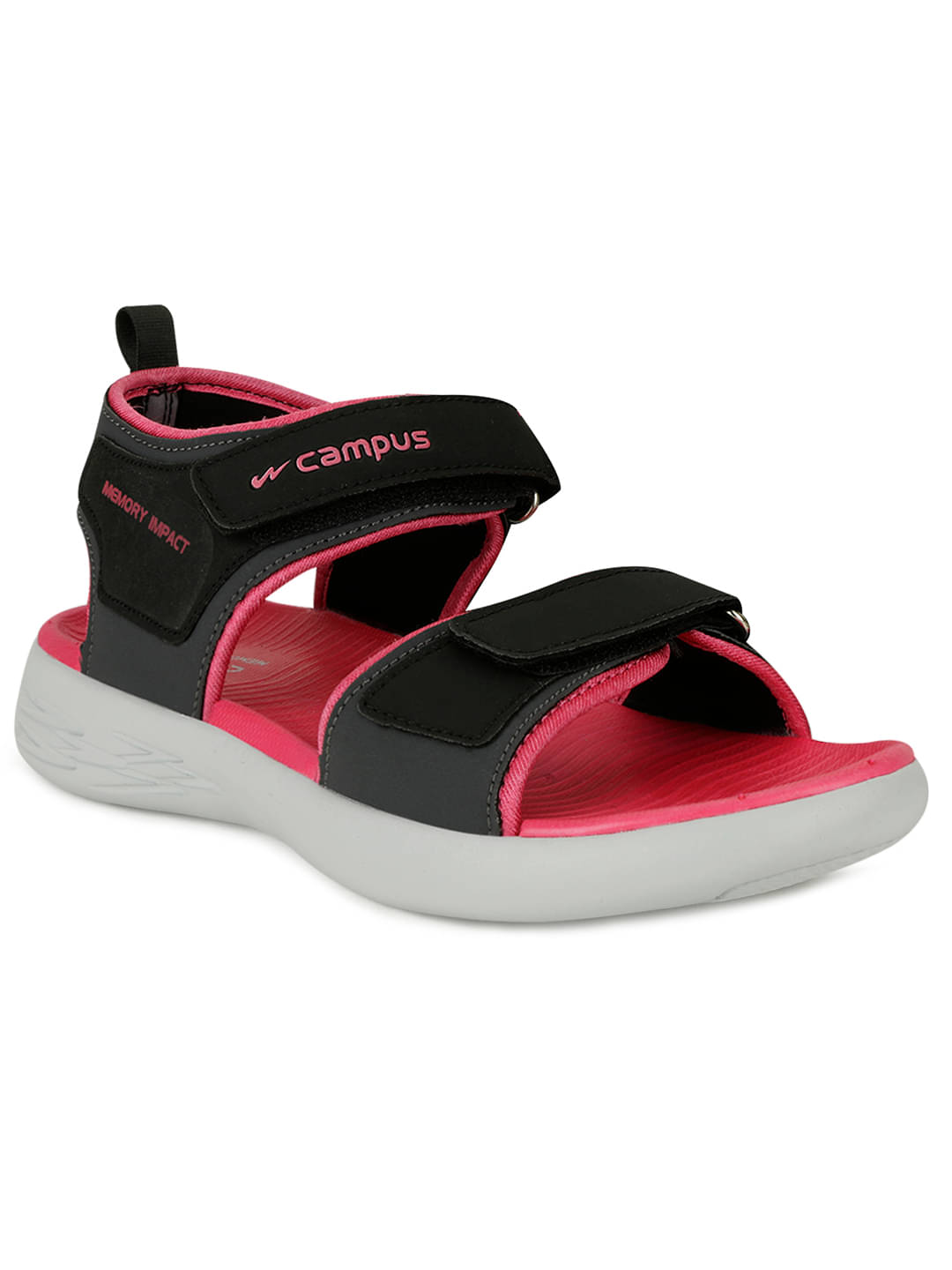     			Campus Gray Floater Sandals