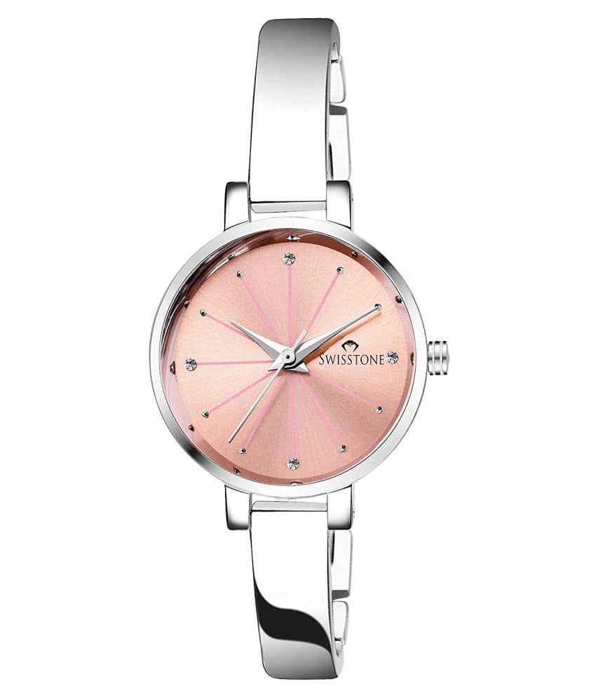 Swisstone - Silver Metal Analog Womens Watch