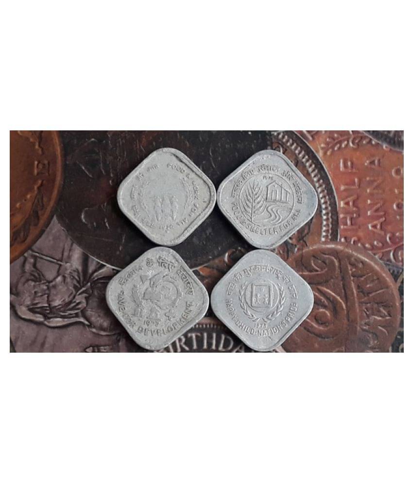     			MANMAI COINS - 4 COINS ALL DIFFERENT YEAR SET 4 Numismatic Coins