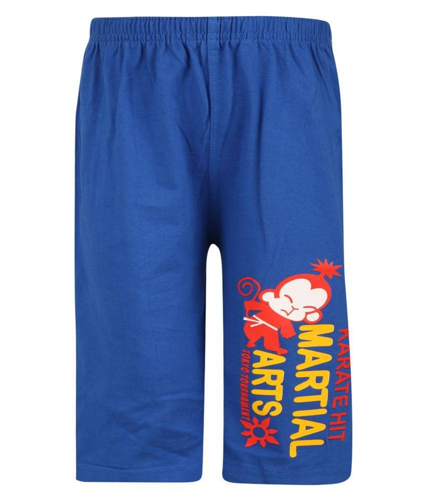     			Dongli Pack of 1 Cotton Three-Fourth For Boys ( Multi Color )