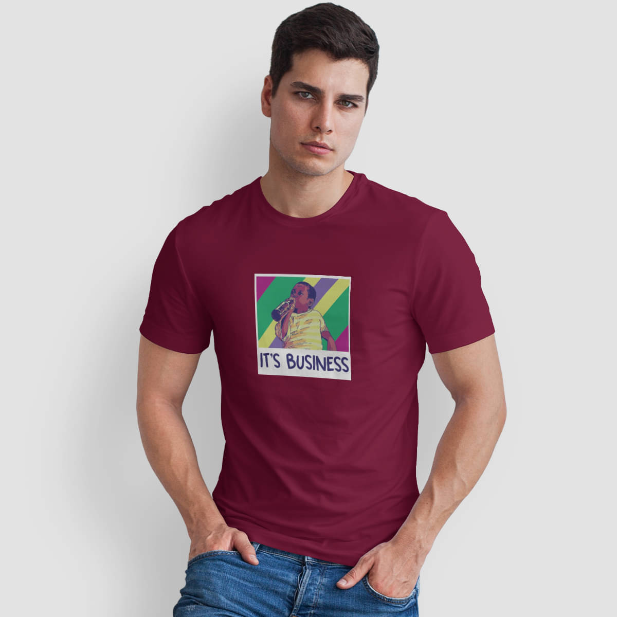 The Twenty Eight Pack of 1 Cotton Regular Fit Men's T-Shirt ( Maroon ) The Twenty Eight Pack of 1 Cotton Regular Fit Men's T-Shirt ( Maroon )
