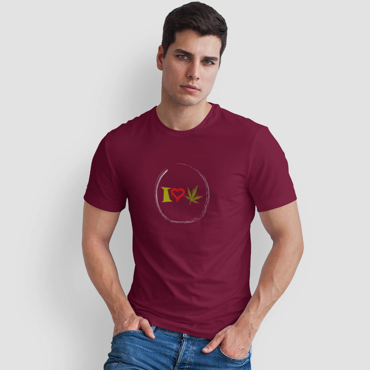     			The Twenty Eight Pack of 1 Cotton Regular Fit Men's T-Shirt ( Maroon )