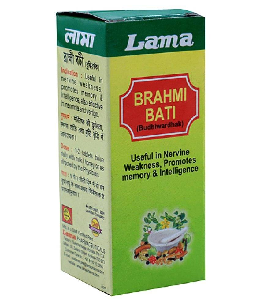     			Lama Brahmi Bati - Budhiwardhak Tablet 30 No.S Pack of 3