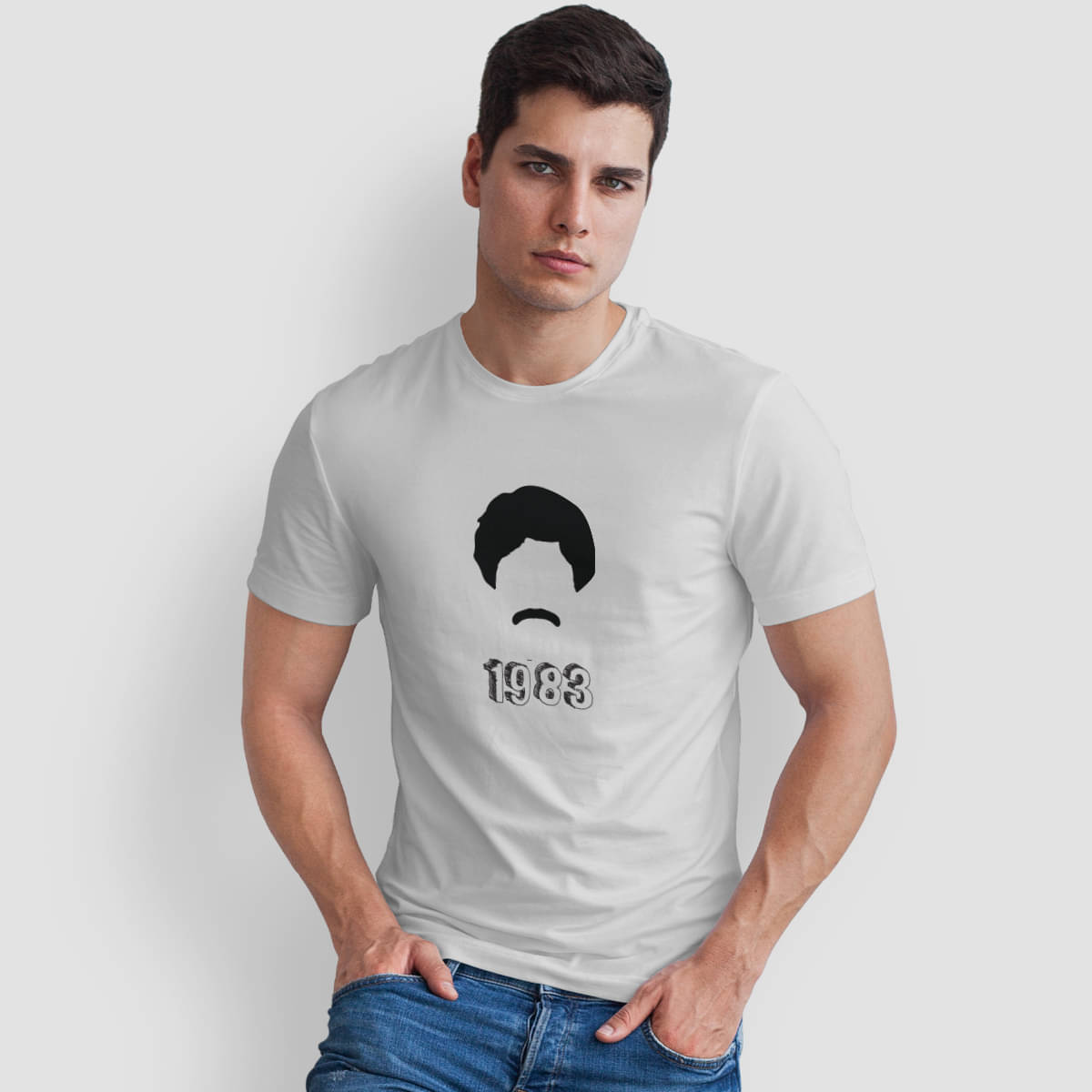     			The Twenty Eight Pack of 1 Cotton Regular Fit Men's T-Shirt ( White )