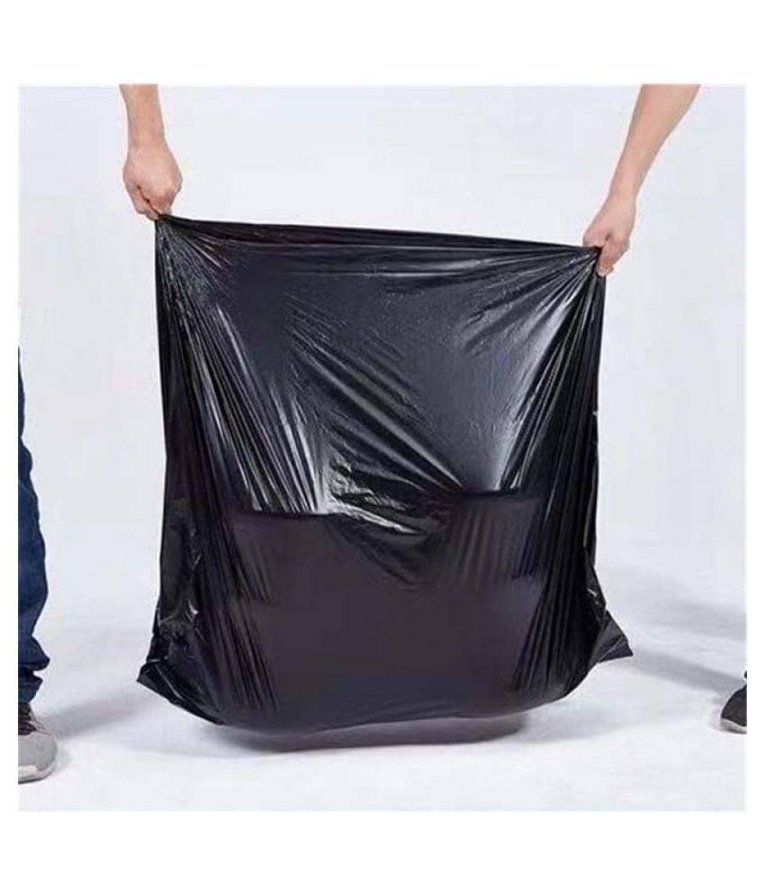     			Multi Purpose Trash HDPE Plastic Compostable Roll 19*21 Inches Garbage Bag (Pack of 4)