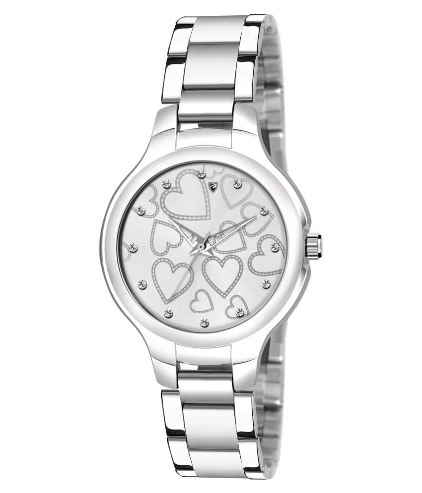 EDINARO Stainless Steel Round Womens Watch