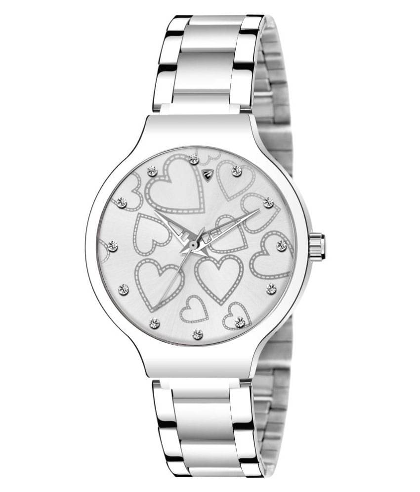     			EDINARO Stainless Steel Round Womens Watch