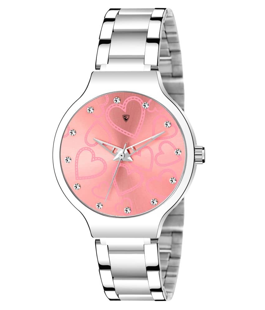 EDINARO Stainless Steel Round Womens Watch