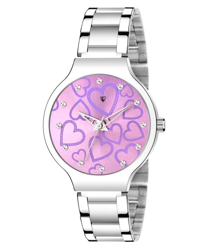 EDINARO Stainless Steel Round Womens Watch