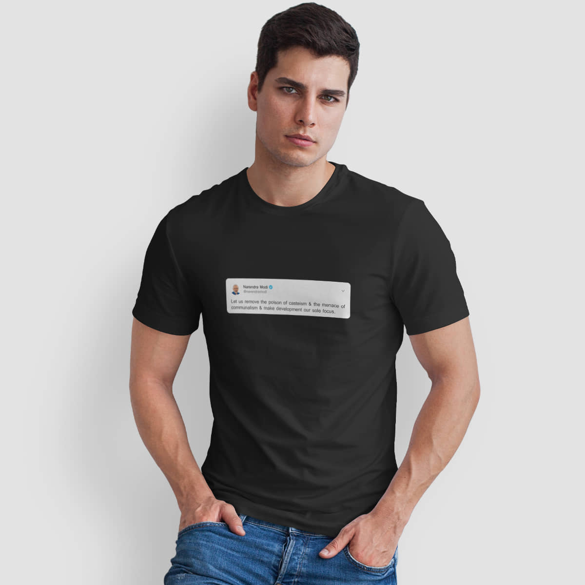 The Twenty Eight Pack of 1 Cotton Regular Fit Men's T-Shirt ( White )