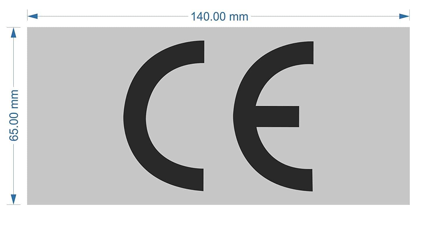 Rangvishwa Enterprises CE - Rectangle Label Sticker ( 14 x 6 cms ) Rangvishwa Enterprises CE - Rectangle Label Sticker ( 14 x 6 cms )