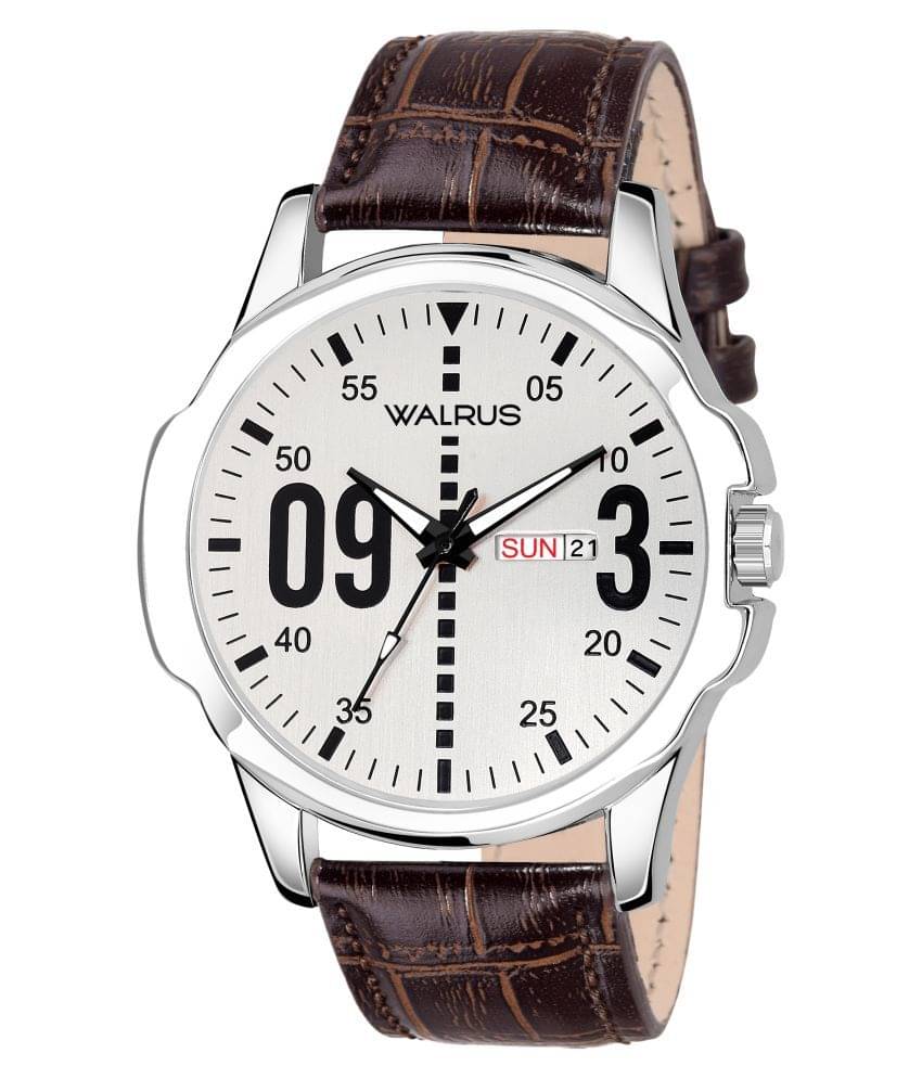     			Walrus WWM-BOLD-01907 Leather Analog Men's Watch