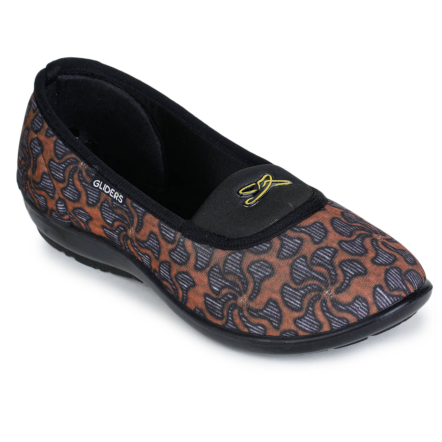     			Liberty Orange Ballerinas