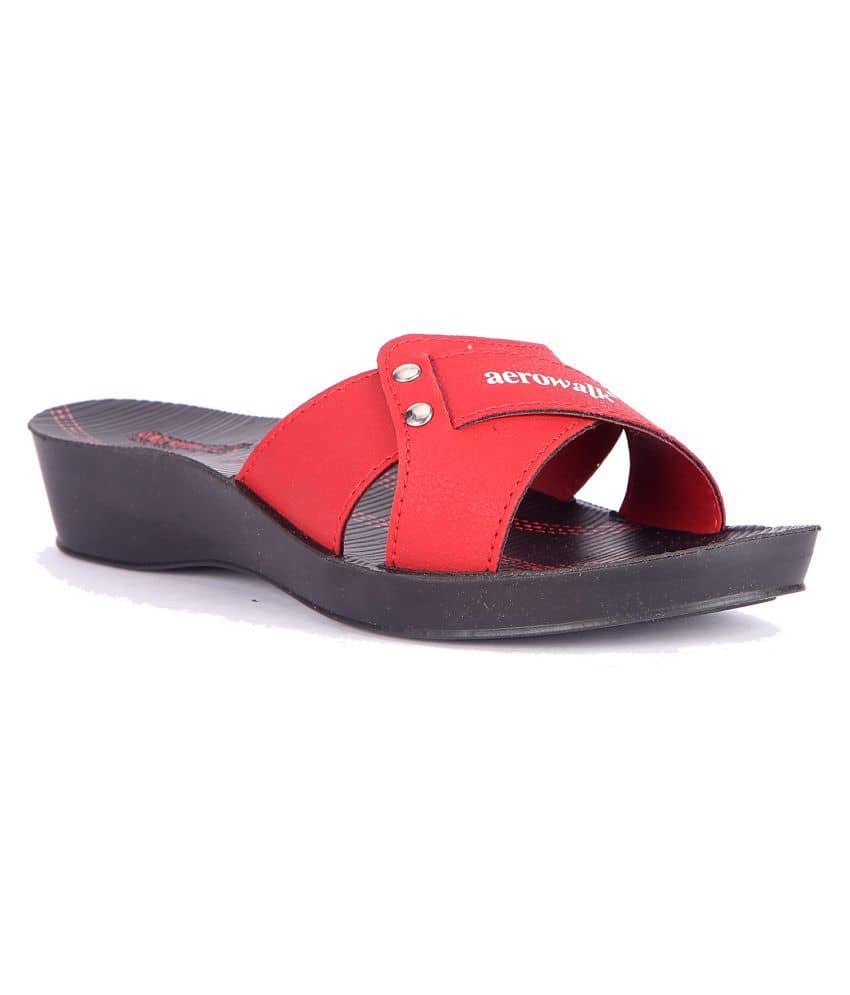 Aerowalk - Red Women's Flats