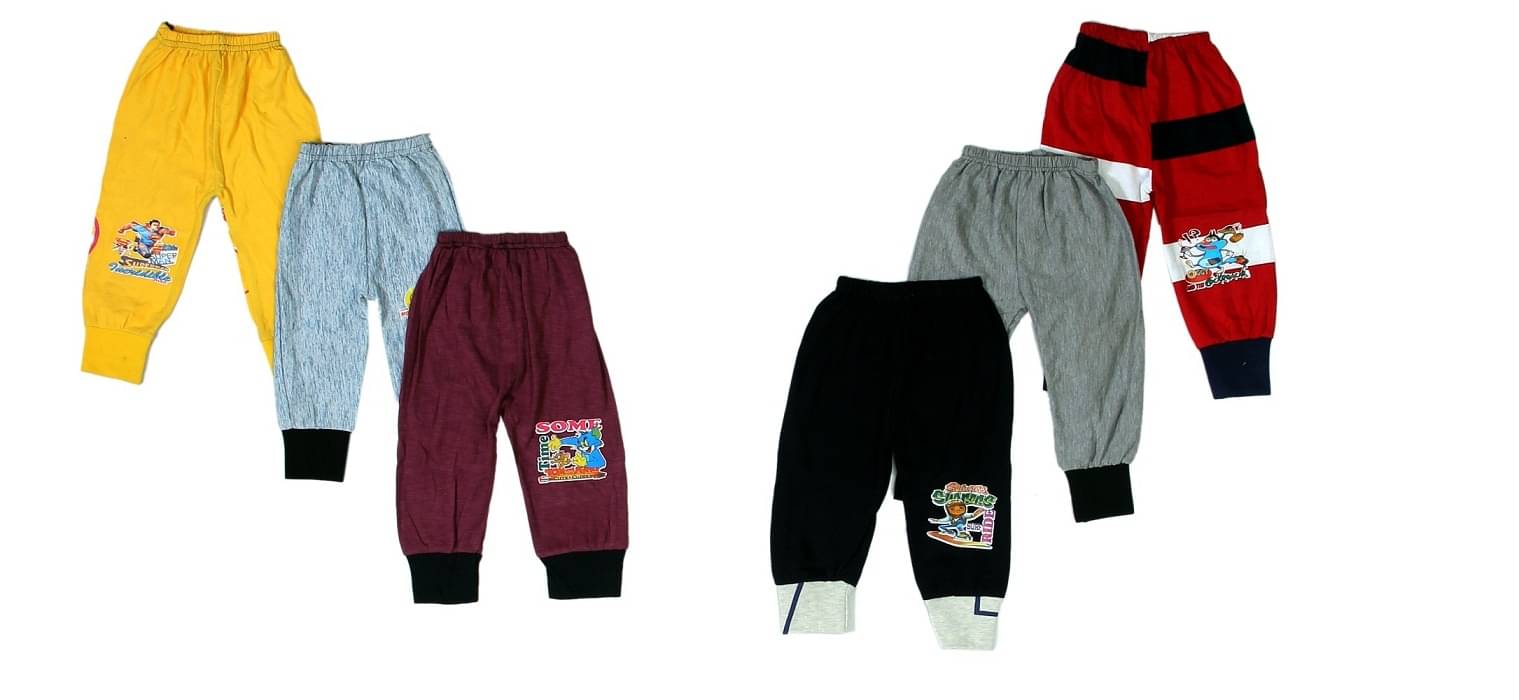     			MS GROUP OF COMPANY Pack of 6 Boys Cotton Pants ( Multicolor )