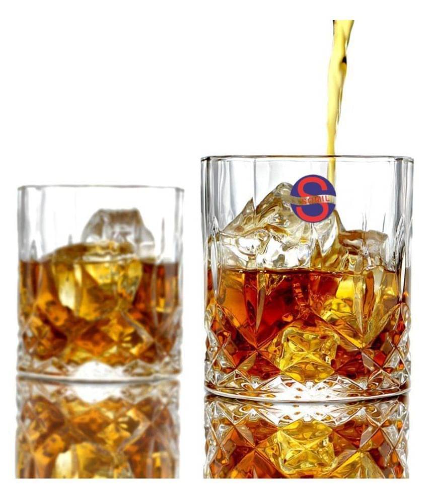     			Afast Whisky  Glasses Set,  200 ML - (Pack Of 6)