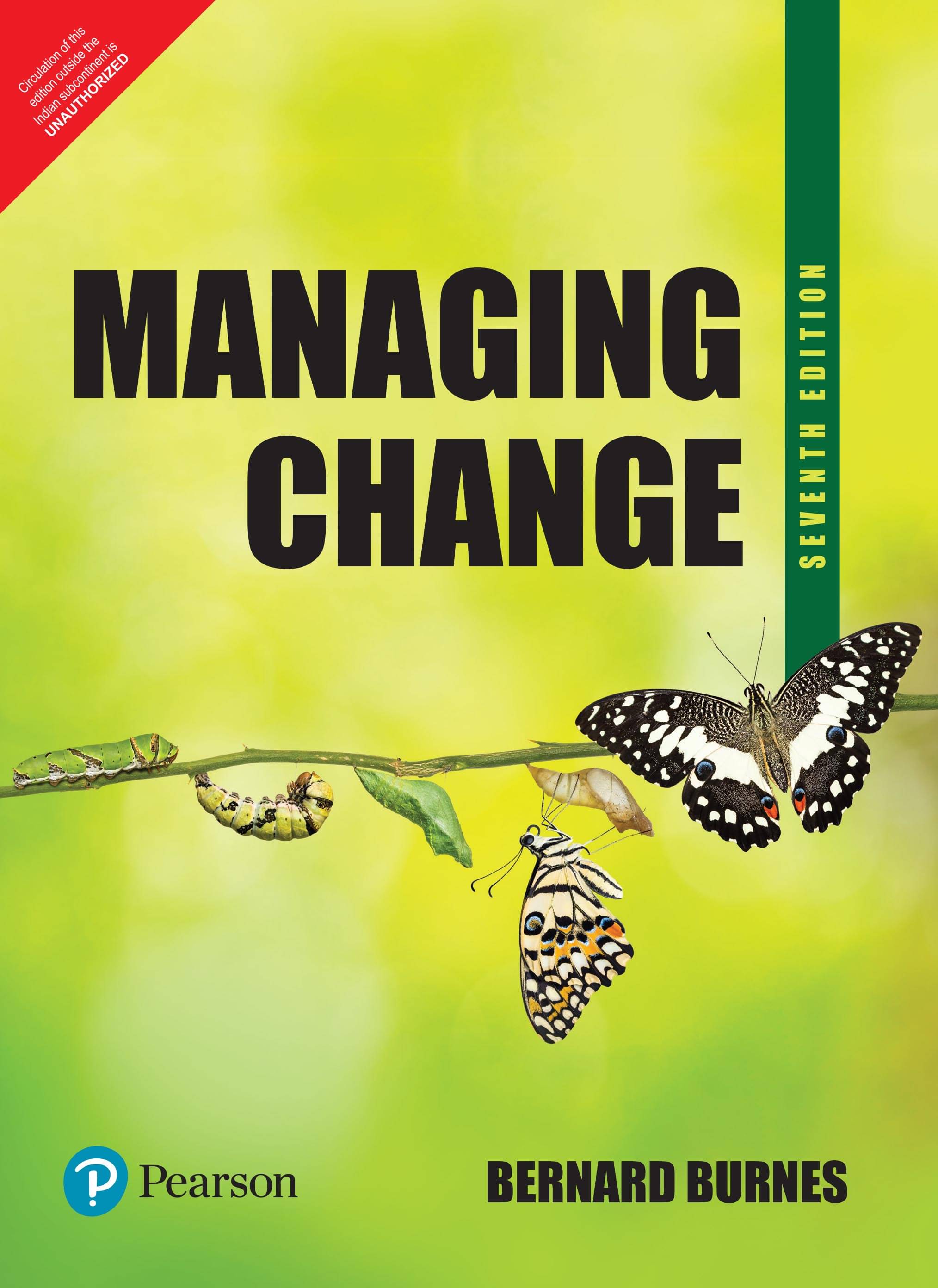 Managing Change| Seventh Edition| By Pearson Managing Change| Seventh Edition| By Pearson