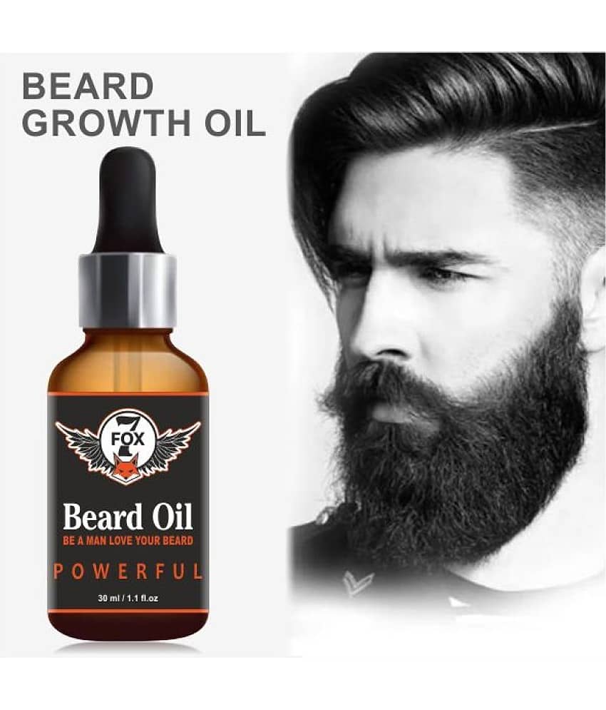 7 FOX PowerFull Beard Oil For Growth 30 ml - Beard Care and Tools | Buy online on ZillyBuy