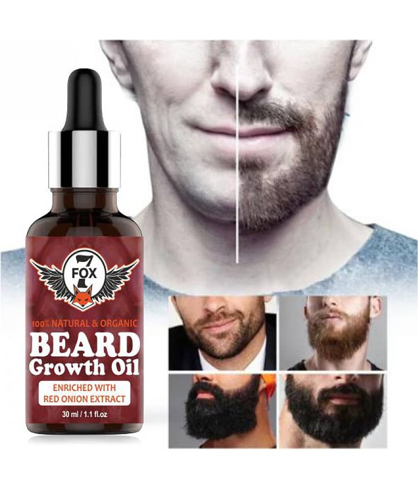 7 FOX Red ONION Beard Oil For Growth 30 ml - Beard Care and Tools | Buy online on ZillyBuy