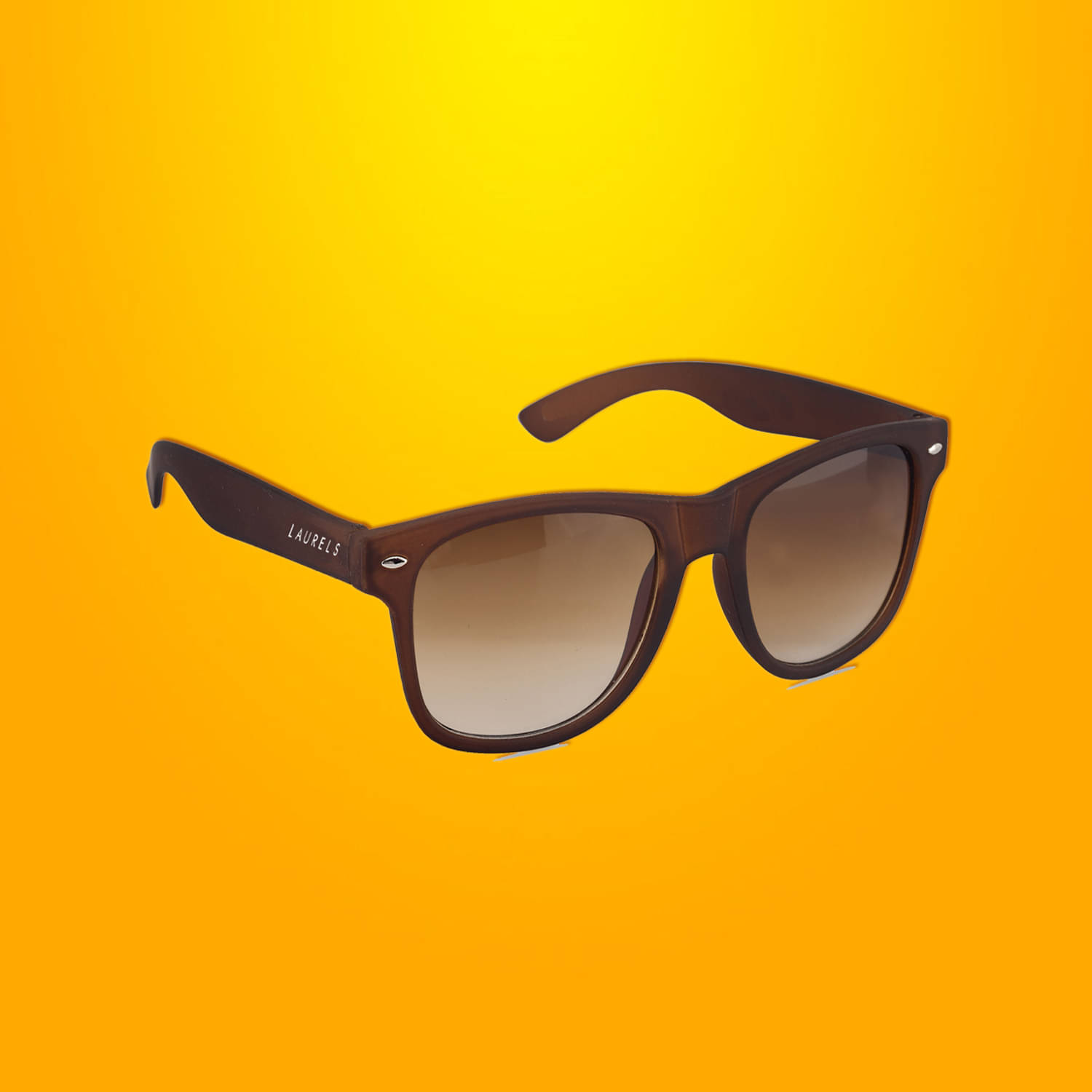     			Walrus - Brown Square Sunglasses ( WS-URB-090909 )