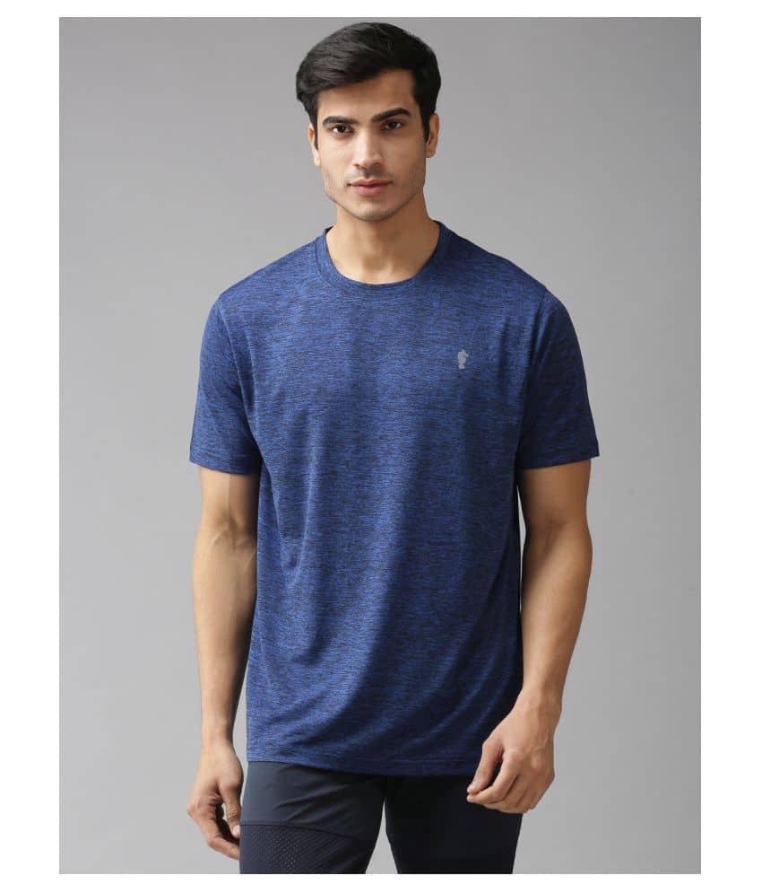 EPPE - Blue Polyester Regular Fit Men's Sports T-Shirt ( Pack of 1 )