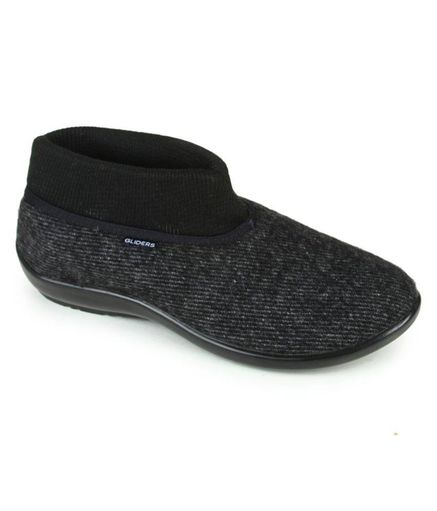     			Liberty - Black Women's Slip On