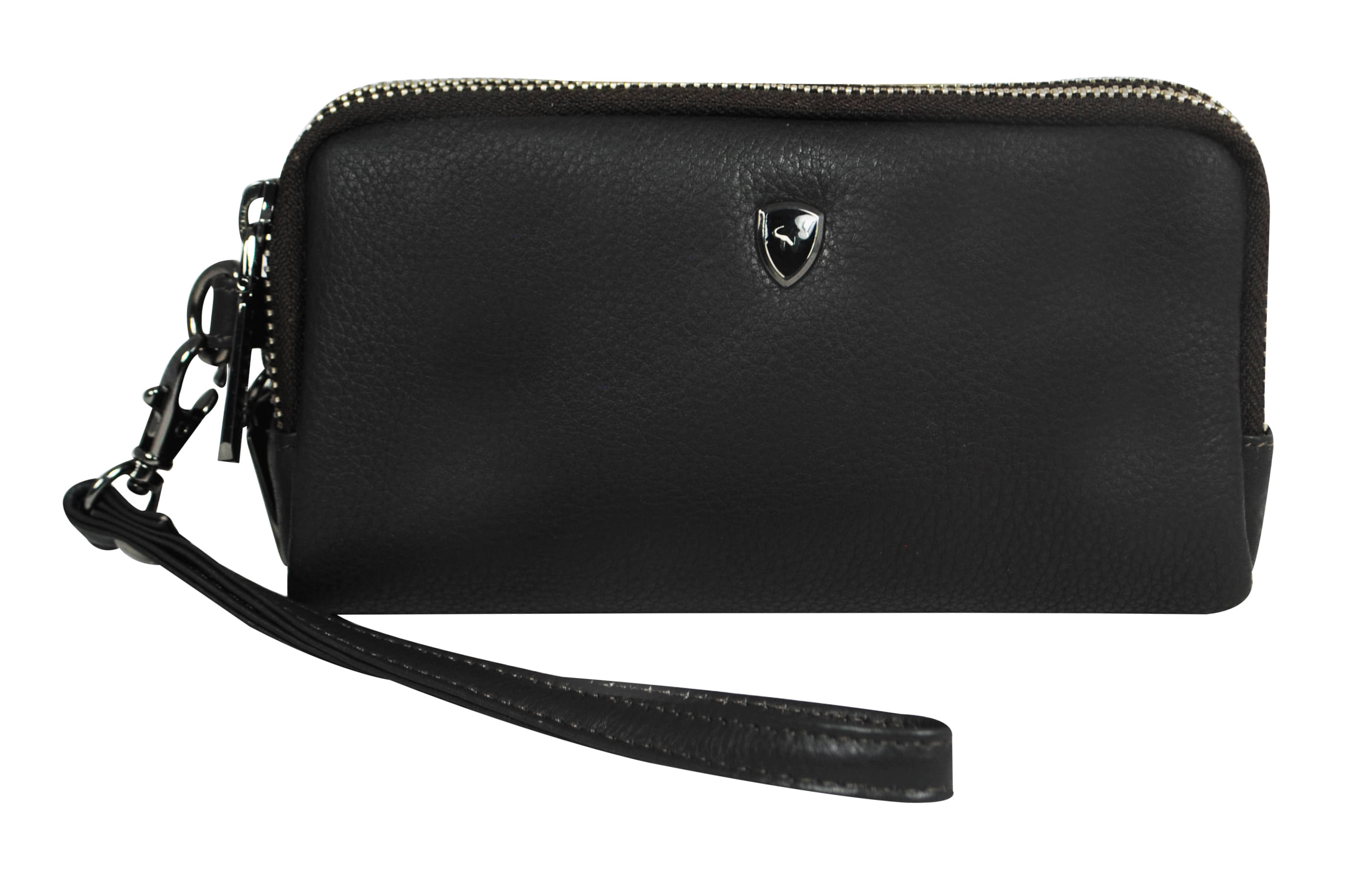     			Calfnero Brown Hand Pouch