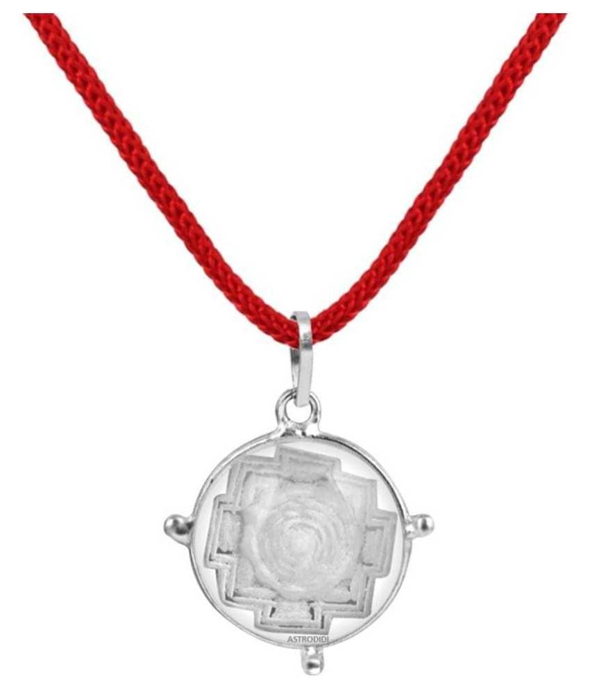     			Astrodidi Crystal Shree Yantra Sphatik Yantra Pendant Crystal Stone