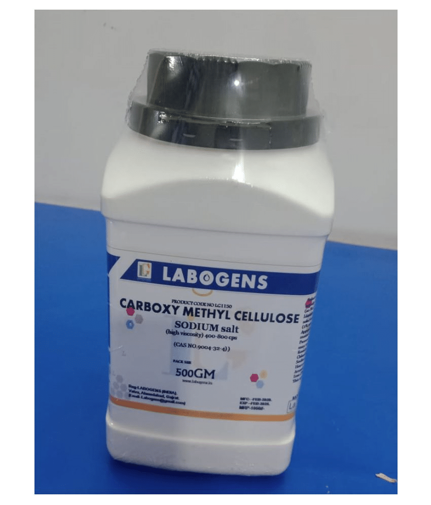     			CARBOXY METHYL CELLULOSE  SODIUM SALT 500GM