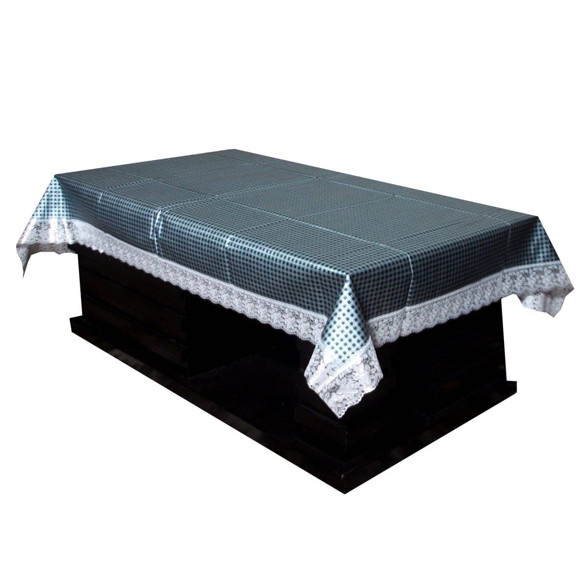     			Dark Grey PVC Table Cover (Pack of 1)