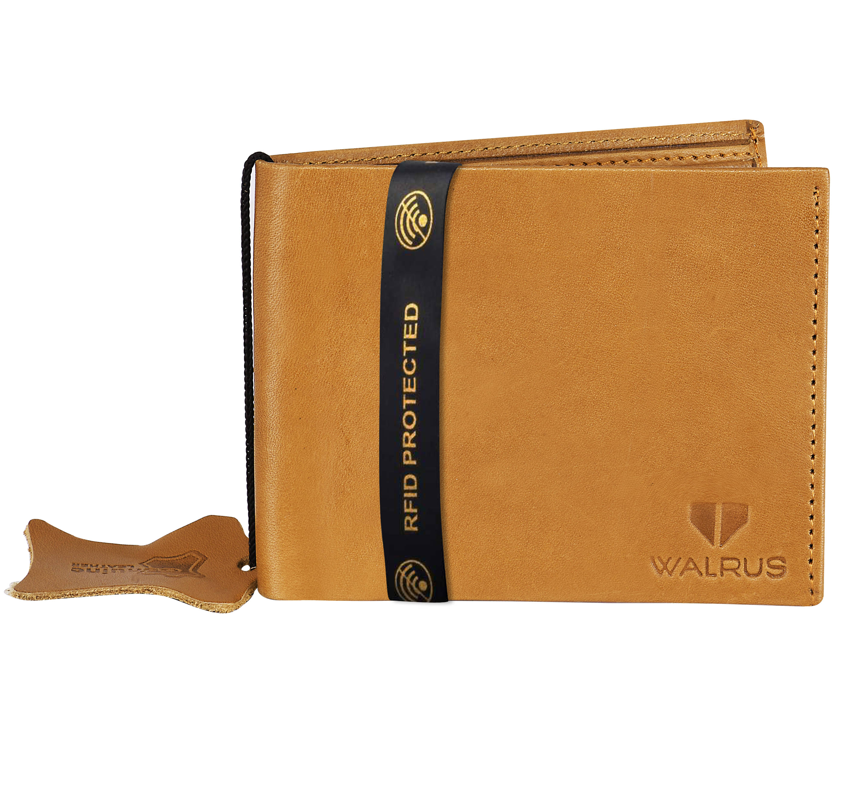     			Walrus Leather Beige Casual Regular Wallet