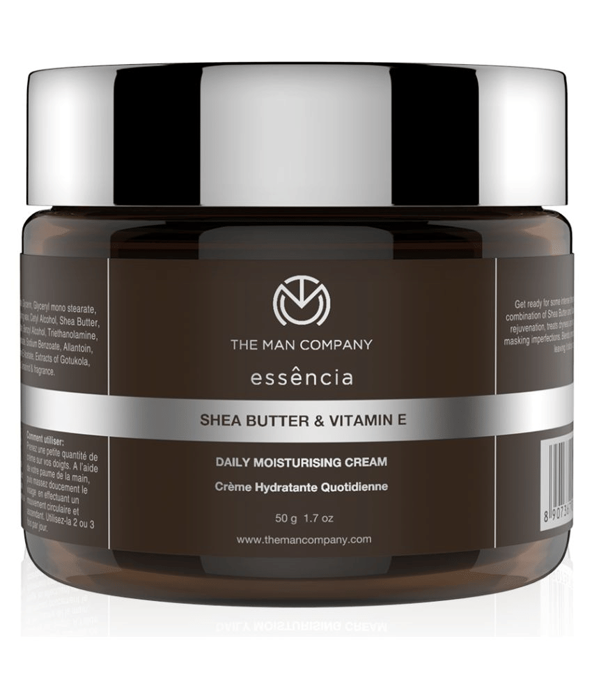     			The Man Company Daily Moisturising Cream With Shea Butter & Vitamin E for Moisturizing & Hydrating | All Skin Types | 50 gm