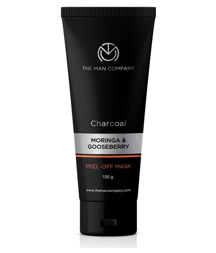 The Man Company Activated Charcoal Peel Off Mask | Remove Blackheads, Dead Skin | Face Mask For MeN | 100gm