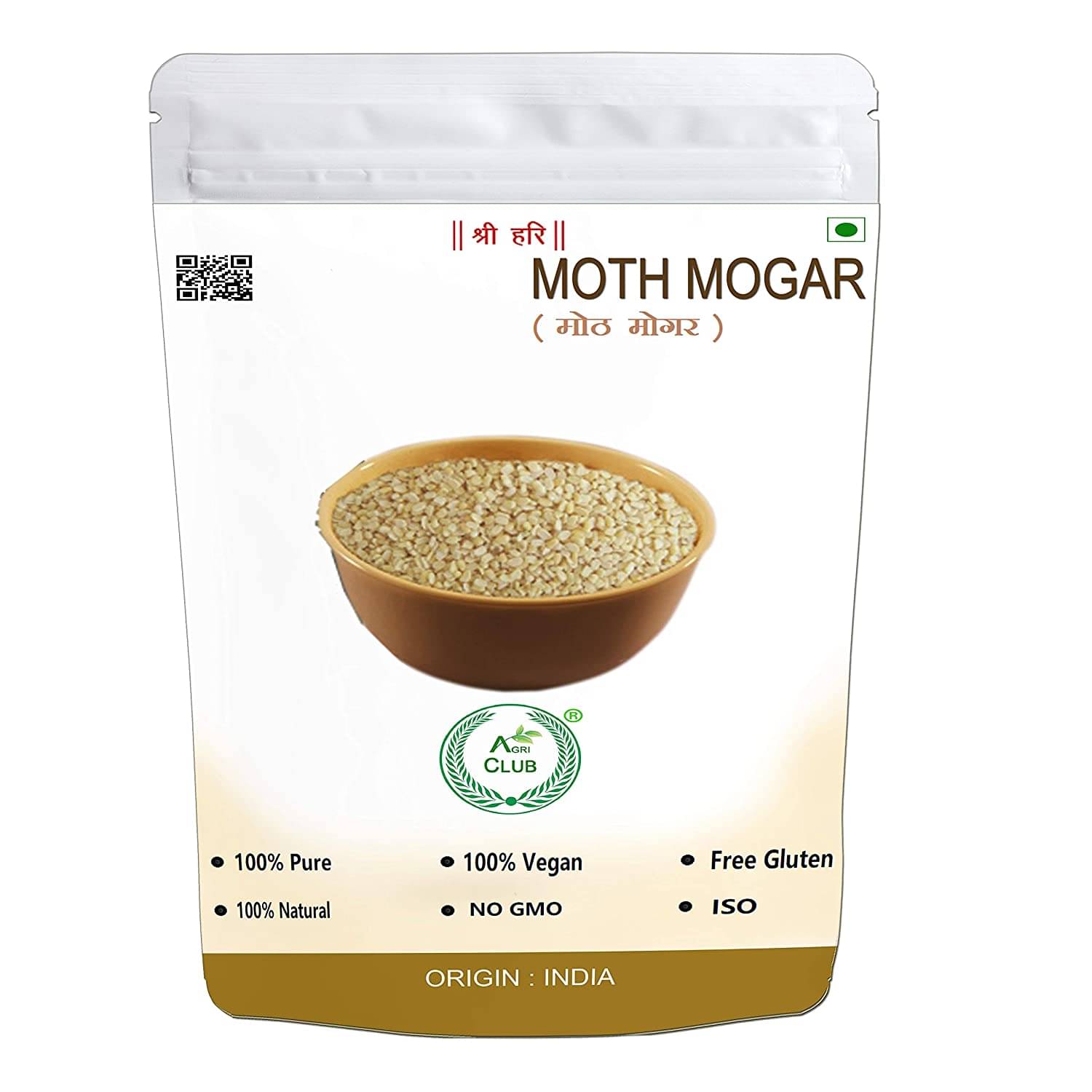 Agri Club Moth Mogar Dal 2 kg Agri Club Moth Mogar Dal 2 kg