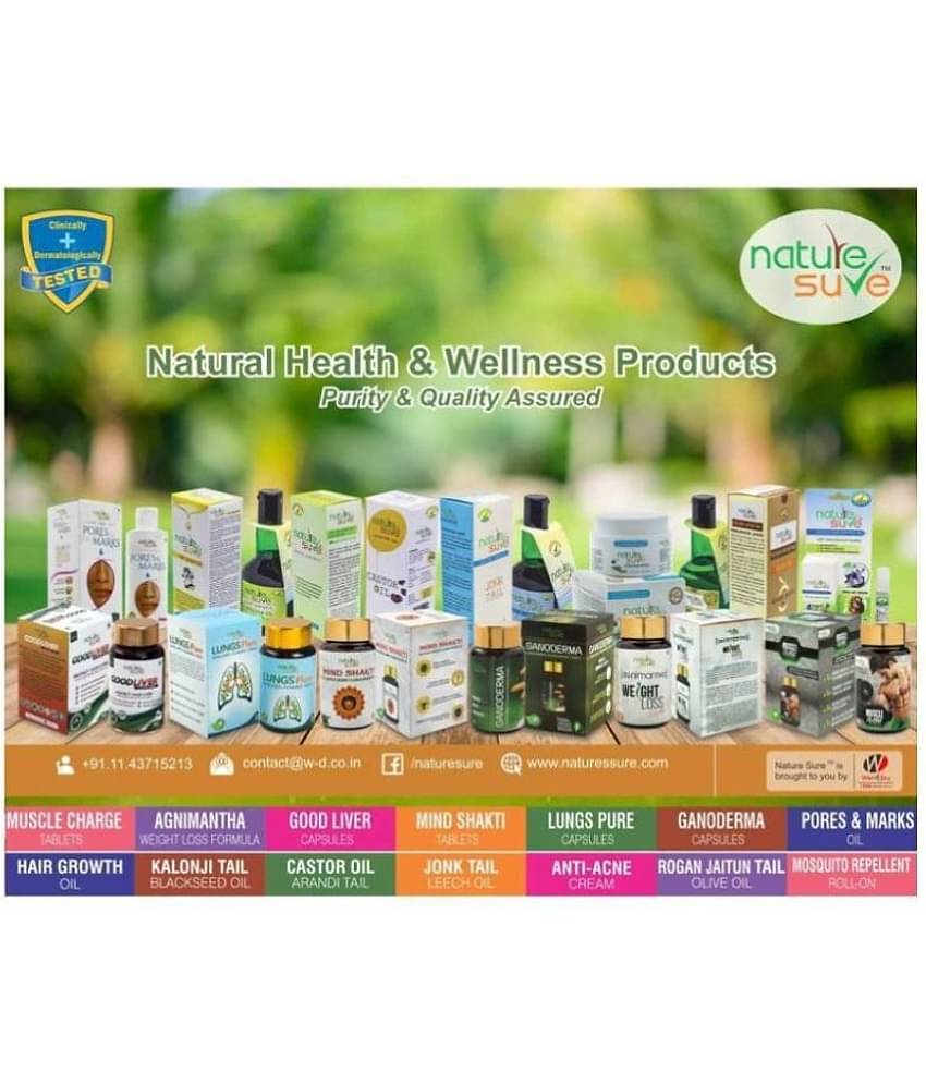 Nature Sure Jonk Shampoo Hair Cleanser for Men and Women - 1 Pack (300ml)