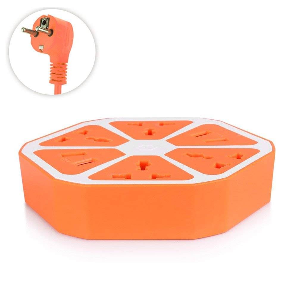     			Next Gen Products 4 socket with USB Extension Board 4 USB Slot and 4 Power Socket