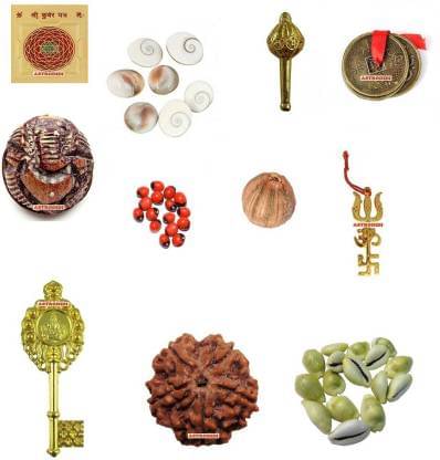 Astrodidi Shri Laxmi Puja Lakshmi Pujan Samagri Pack With Kuber Plated Yantra Astrodidi Shri Laxmi Puja Lakshmi Pujan Samagri Pack With Kuber Plated Yantra