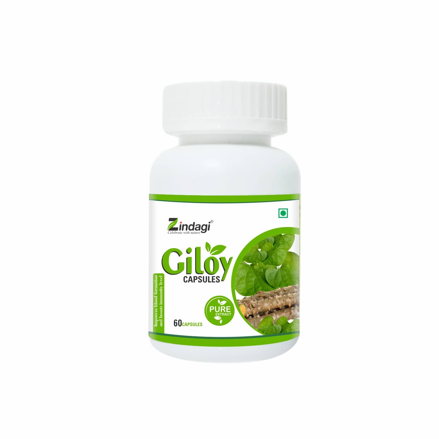 Zindagi Pure Giloy Extract Capsule 60 Gm