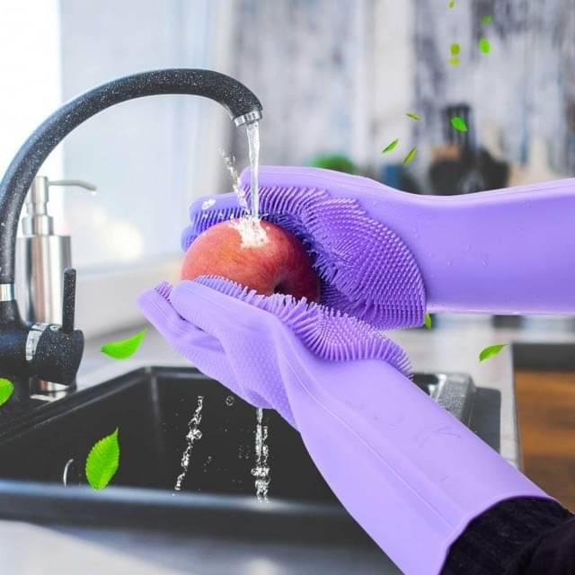     			Next Gen Set of 2 - Cleaning Silicon Gloves Large 