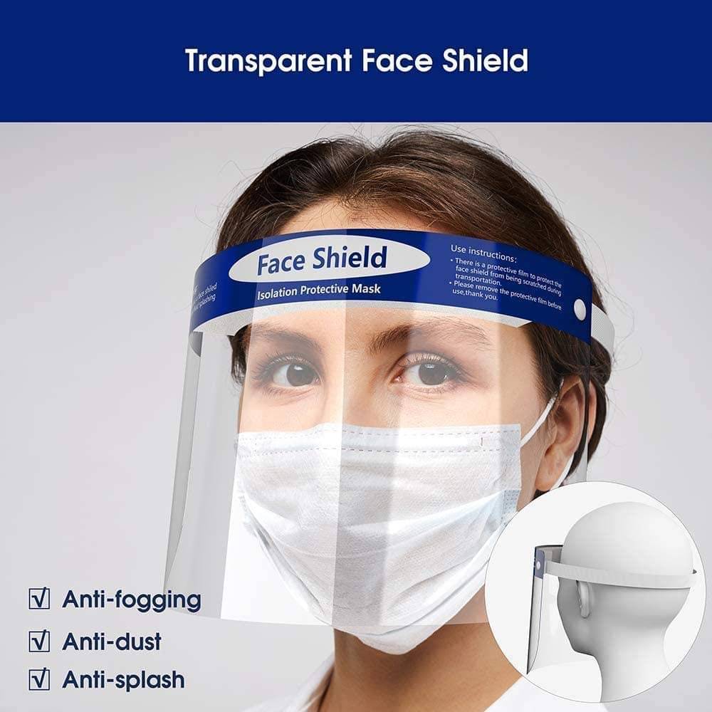     			Peter Jones Face Shield 450 Micron 2 Pcs.