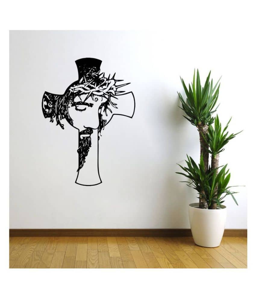 Decor Villa Jesus Christ Sticker ( 43 x 58 cms )