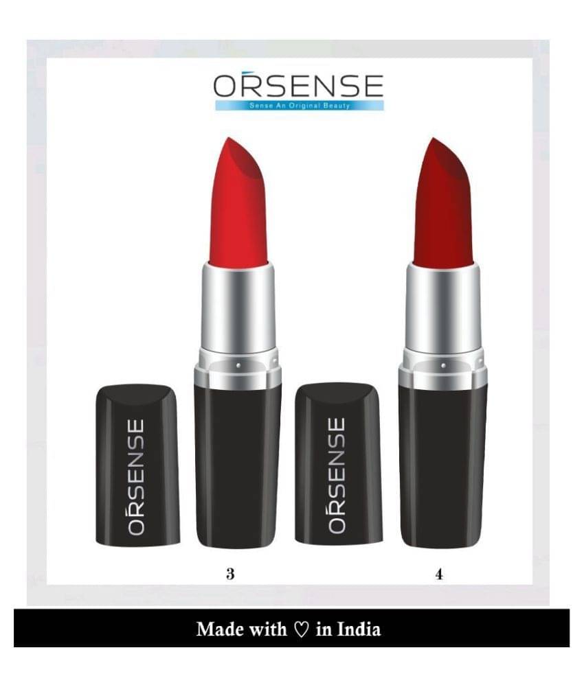     			orsense Creme Lipstick Multi Pack of 2 7 g