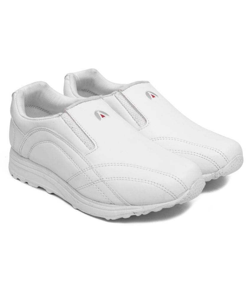     			ASIAN White Men's Slip-on Shoes