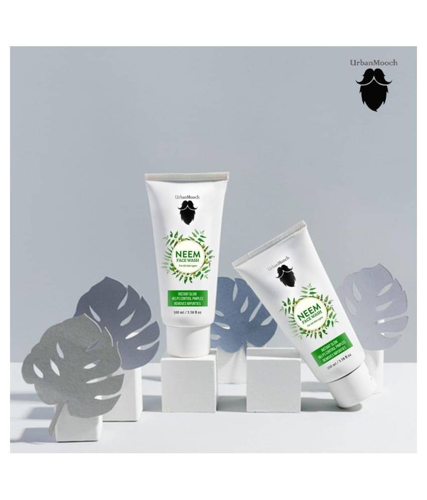 UrbanMooch Neem Face Wash Helps in Control Pimples, Remove Impurities Face Wash 200 mL Pack of 2 UrbanMooch Neem Face Wash Helps in Control Pimples, Remove Impurities Face Wash 200 mL Pack of 2