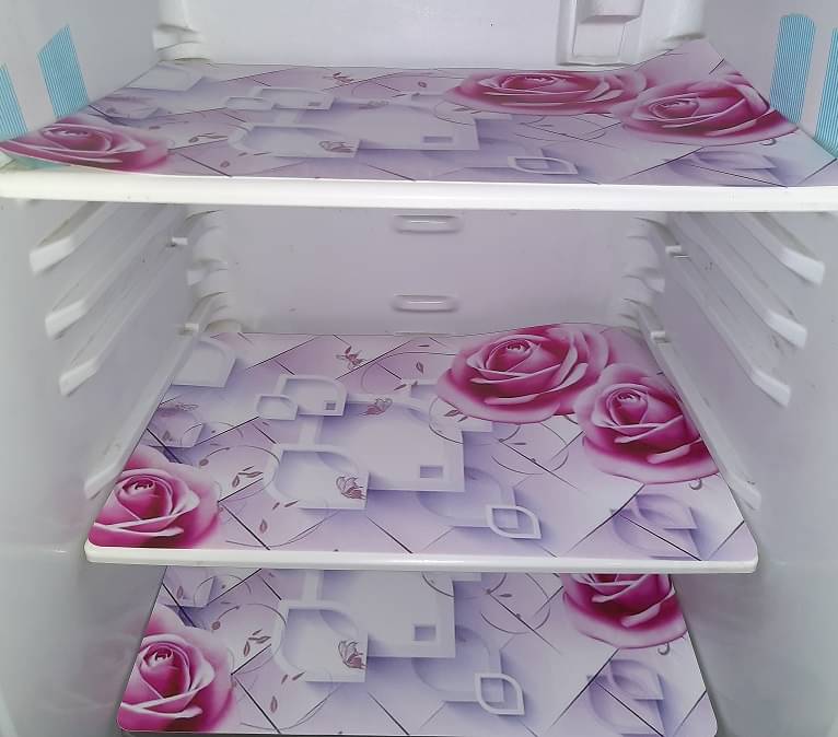Revexo Set of 3 PVC Multi Fridge Mats Revexo Set of 3 PVC Multi Fridge Mats
