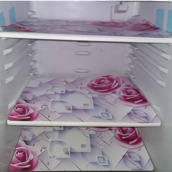 Revexo Set of 3 PVC Multi Fridge Mats Revexo Set of 3 PVC Multi Fridge Mats