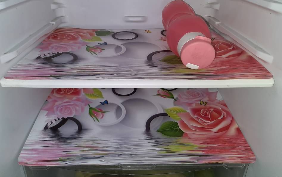     			Revexo Set of 3 PVC Multi Fridge Mats