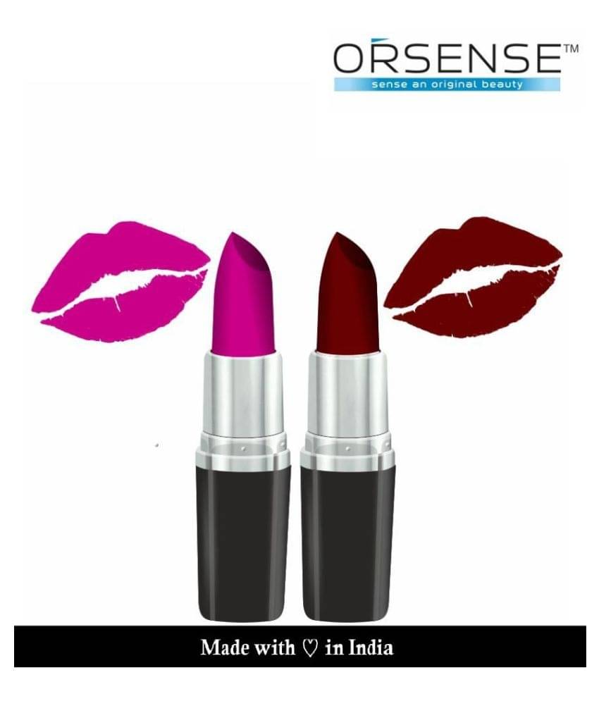     			orsense Creme Lipstick Multi SPF 15 Pack of 2 22 g