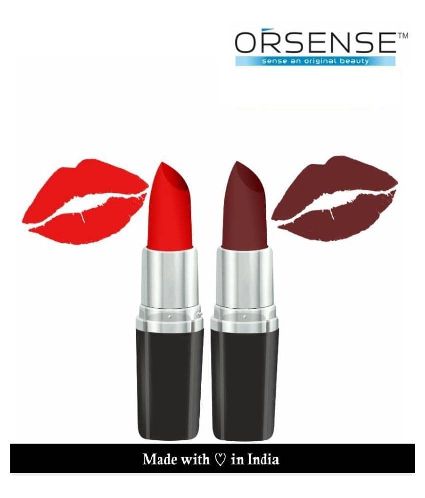     			orsense Creme Lipstick Multi SPF 15 Pack of 2 22 g