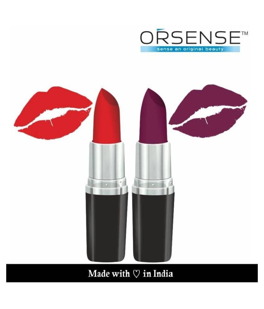    			orsense Creme Lipstick Multi SPF 15 Pack of 2 22 g